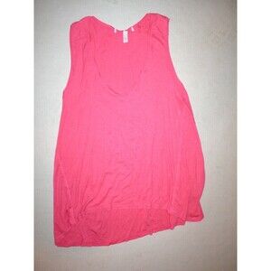 New Womens Victoria's Secret Top Tank Pink Modal Silky Soft Nice Small Sleeveles
